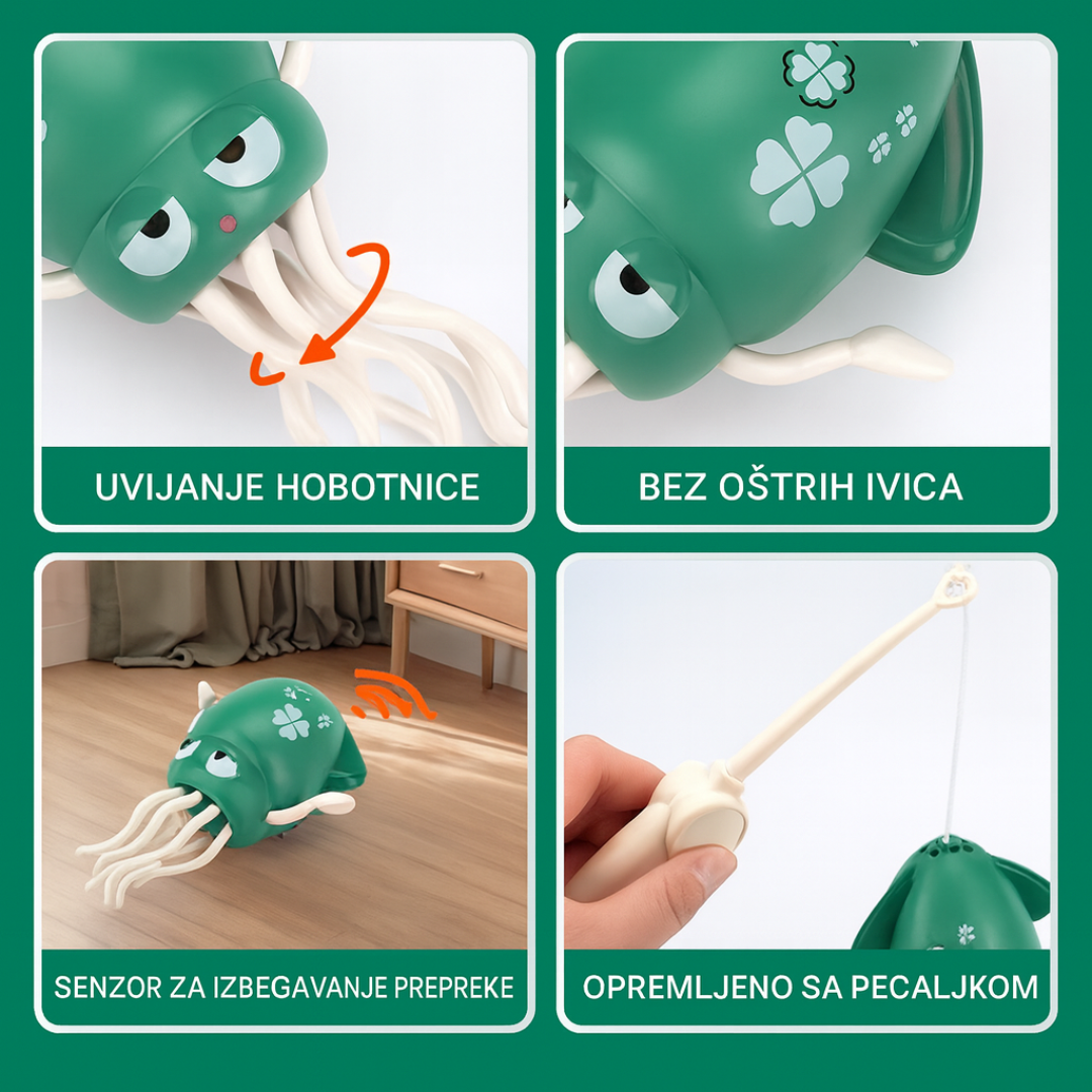 Interaktivna Plesuća Lignja